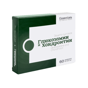 Глюкозамин и Хондроитин ESSENTIALS by Siberian Health  Глюкозамин и Хондроитин

Снятие воспаления в суставах

