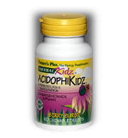 Acidophi Kidz, 60 cap - Ацидофикидс (для детей при дисбактериозе) Помимо пробиотиков, Ацидофи Кидз содержит уникальный фитокомплекс, в составе которого есть фруктоолигосахариды. 