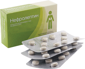 Нефролептин, таблетки, 50 шт Оказывает противовоспалительное, мочегонное, антисептическое, антиоксидантное, кортикостероидоподобное действие.