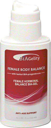 Крем-гель для женщин «Female Body Balance BIA-Gel» Женский восстанавливающий BIA-гель с природным биоидентичным прогестероном – мощное средство для красоты и молодости.
 BIA-гель оказывает благоприятное воздействие на кожу: повышает ее упругость и эластичность, уменьшает количество и глубину морщин. Включенный в состав геля по уникальной BIA-технологии прогестерон обладает широким спектром оздоровительного воздействия на организм женщины.
 Это природное вещество получено из растения – дикого ямса. Такой полностью натуральный прогестерон биоидентичен женскому гормону по структуре и воздействию. 
 При получении нутриента по технологии ЭД Медицин он измельчается до молекулярного уровня благодаря чему получает высокую трансдермальную активность. Восстановление в организме уровня прогестерона, соответствующего возрасту, облегчает симптомы состояний, связанных с гормональным дисбалансом при патологическом климаксе и предменструальном синдроме. Нормализация уровня прогестерона устраняет тревогу и депрессию, предупреждает развитие и повышает эффективность лечения остеопороза, способствует профилактике гормонально-зависимых онкозаболеваний. 