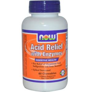 Acid Relief (Эсид Релиф), 60 капс  Артикул: Н088

Кислотный нейтрализатор с растительными энзимами
