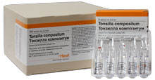 Препарат Тонзилла композитум (фирма Хеель) Иммуностимулирующее средство при хронических заболеваниях и интоксикации.
