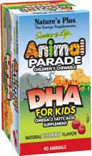 ANIMAL PARADE® DHA For Kids 90 tab Восхитительные жевательные пастилки “Animal Parade DHA” с вишневым вкусом, помогающие восполнить недостаток жирных кислот в организме ребенка.