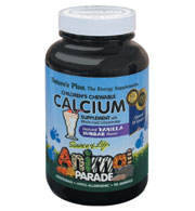 Animal Parade® Calcium 90 tab (детский кальций) Animal Parad – Calcium, имеющий в своём составе цельные пищевые концентраты, так же удобен в применении как и все витамины из линии “Animal Parade”.