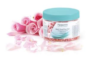 Соль Мертвого моря с экстрактом розы «NAOMI» 350 мл (Bath Dead Sea Salt with Rose Extract) 