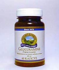 Глюкозамин 60 капс. (продукция компании NSP (НСП)) Облегчает течение воспалительных, обменных и дегенеративных заболеваний суставов и позвоночника. 