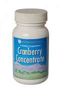 Концентрат клюквы ( Клюквы экстракт) Cranberry Concentrate 100 таблеток (продукция компании Виталайн (Vitaline)) Природный продукт с выраженным антисептическим и противовоспалительным действием