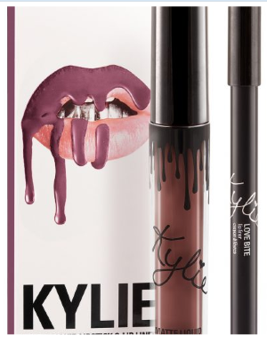 Kylie Janner «Love Bite» Помада + Карандаш для губ  Kylie Janner «Love Bite» Помада + Карандаш для губ