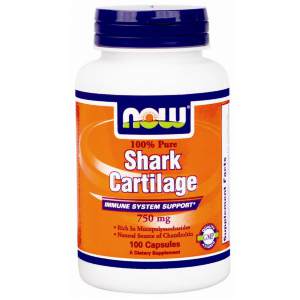 Freeze Dried Shark Cartilage 100% Pure 750 mg (Акулий хрящ), 100 капсул Многие специалисты также утверждают, что прием добавок на основе хряща акулы способны предотвратить развитие таких заболеваний как остеопороз, артрит, псориаз, а также воспаления желудочно-кишечного тракта.