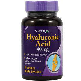 Препараты для суставов и связок Hyaluronic Acid 40 mg Natrol  
Упаковка
30 капсул
