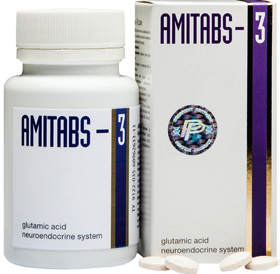 Амитабс - 3 / нейроэндокринная система • 90 драже  