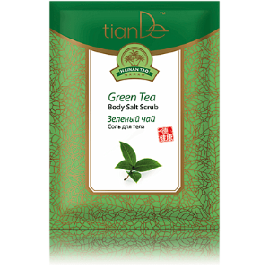 Соль для тела &quot;Зеленый чай&quot; Hainan Tao Ароматный гоммаж для идеально гладкой кожи
Код: 32614 , Вес:60 г