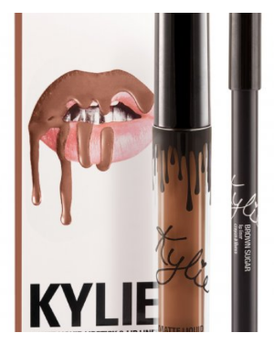 Kylie Janner «Brown Sugar» Помада + Карандаш для губ  Kylie Janner «Brown Sugar» Помада + Карандаш для губ