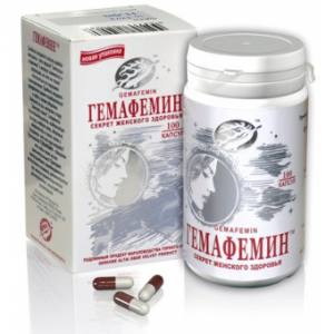 Гемафемин, секрет женского здоровья Натуральный негормональный препарат, предназначенный для решения специфических женских проблем. 