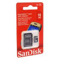 Карта памяти SanDisk microSDHC 16 GB