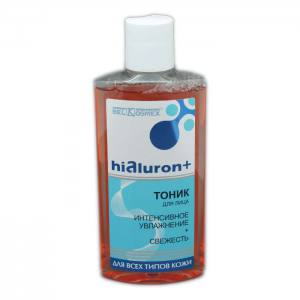 Hialuron+ Тоник для лица (Белкосмекс) 150мл Экстракт мелиссы устраняет раздражение и напряжение, дарит коже пробуждающую свежесть и чистоту.