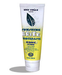 Зубная паста (Sunshine Brite Mint Twingle toothpaste) 100 г (продукция компании NSP (НСП)) Особенностью зубной пасты Sunshine Brite является ультратонкий порошок двуокиси кремния, который прекрасно помогает удалить пятна с зубов, а также полирует зубы, не нарушая эмали. 