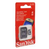 Карта памяти SanDisk microSDHC 4GB