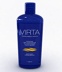 Бальзам для укрепления и стимуляции роста волос / Virta / 200 мл Бальзам предназначен для нормализации состояния кожи головы, укрепления волосяных фолликул и стимуляции роста волос. 