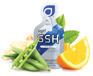 GSH  Глутатион есть в каждой клеточке Вашего организма. GSH способствует поддержанию уровня глутатиона в организме.
