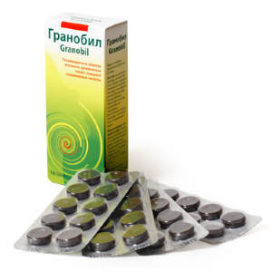 Доктор Грандель ГРАНОБИЛ, 40 таблеток по 1,03 г в контурной ячейковой упаковке (в картонной пачке) Не является лекарством.Рекомендуется в качестве источника органических кислот, содержит лишайниковые кислоты.