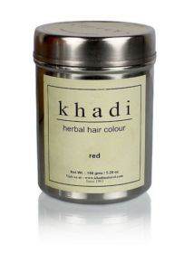 Краска для волос Khadi Herbal Red Henna Hair Color Unique Formulation Herbal Product 150 g 

100% натуральная аюрведическая хна от компании "Кхади". Эта травяная краска, придает волосам легкий до средней насыщенности бронзовый цвет. Может быть использована для седых волос.