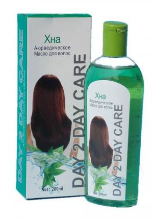 Аюрведическое масло для волос Дэй Ту Дэй Кер(Хна) (Ayurvedic Hair Oil Day 2 Day Care Henna)Восстанавливающее масло для волос 