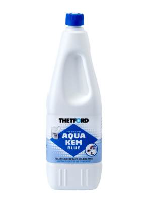 Жидкость для нижнего бака биотуалета Thetford Aqua Kem Blue (2,0 л.) Добавляется в бачок для стоков