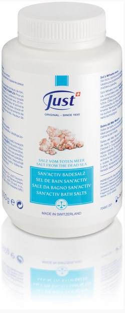 Соль для ванны Сан-Актив / San’Active Bath Salt (продукция компании Юст (Just)) • 500 гр Повышает уровень защитных сил и сопротивляемость организма инфекционным и вирусным заболеваниям. Ускоряет процесс выздоровления. Стимулирует регенерацию клеток и заживление ран. Повышает концентрацию внимания.
