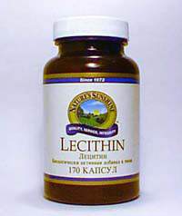 Лецитин (Lecithin) 170 капс. (продукция компании NSP (НСП)) Обеспечивает нормальный обмен жиров, улучшает работу мозга и сердечно-сосудистой системы. 