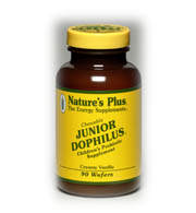 JUNIOR DOPHILUS (Children's Chewable) 90 tab - флора для кишечника детям Для ликвидации дисбактериоза необходимо заселить кишечник нормальной микрофлорой. С этой целью специально для детей разработана высокоэффективная комплексная биодобавка Джуниор Дофилус. 