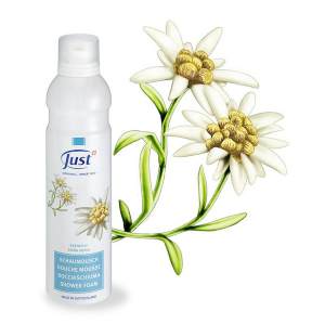 Пенка для душа с эдельвейсом / Edelweiss Douche Foam (продукция компании Юст (Just)) Повышает уровень защитных сил и сопротивляемость организма инфекционным и вирусным заболеваниям. Ускоряет процесс выздоровления. Стимулирует регенерацию клеток и заживление ран. Повышает концентрацию внимания.
