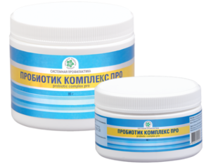 Пробиотик Комплекс Про / Нормализация микрофлоры кишечника, 40 г ProbioticComplexPro

Комплекс лакто-и бифидобактерий 

Восстанавливает баланс микрофлоры желудочно-кишечного тракта. Не требует жестких условий хранения при определенном температурном режиме и устойчива к кислой среде желудка. Улучшает моторно-эвакуаторную функцию толстого кишечника. Помогает организму правильно переваривать пищу и играет важную роль в механизмах иммунной защиты, обезвреживании токсинов.
Произведено в США.
СГР: 
№ 77.99.11.003.Е.000523.01.15 от 20.01.2015
Пробиотик Комплекс Про 	40 г 	Арт: 3000PL 	банка 