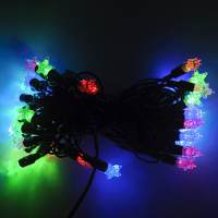 Светодиодная гирлянда LED light Радужные звёзды