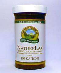 Нэйче Лакс (NatureLax) 100 капсул (продукция компании NSP (НСП)) Активизирует моторику кишечника, обеспечивает регулярность стула.