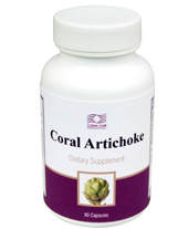 Корал Артишок / Coral Artichoke 
«Корал Артишок» — первый друг печени! В составе продукта — общеизвестные растительные гепатопротекторы (артишок, расторопша) + одуванчик, бетаин оказывают оздоровительный эффект на печень и желчевыводящие пути, обеспечивают детоксикационную защиту организма, улучшая работу органов пищеварения и общее самочувствие.
