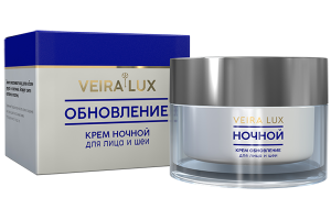 Ночной крем для лица и шеи «Обновление» 50 мл Крем с факторами роста, молочными кислотами и протеинами - новая молодость для кожи