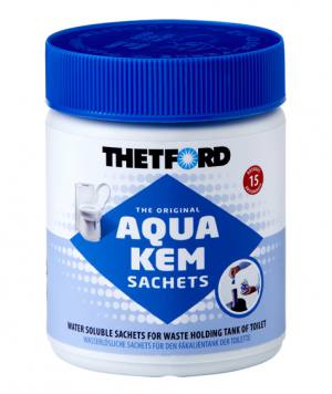 Гранулы в пакетиках для биотуалета Thetford Aqua Kem Sachets, 450 гр. Быстрорастворимые гранулы Aqua Kem Sachets позаботятся о том, чтобы неприятные запахи не досаждали владельцев туалета, а уборка и обслуживание стали простыми и непринужденными.