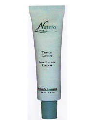 Natria • Крем для уменьшения морщин / Triple Effect Relief Cream • 30 мл (продукция компании NSP (НСП)) Уменьшает глубину и размеры морщин. Улучшает здоровье кожи. Восстанавливает микроциркуляцию, повышая тугор и эластичность кожи. Повышает упругость кожи, поддерживая синтез коллагена в соеденительно-тканной матрице кожи.