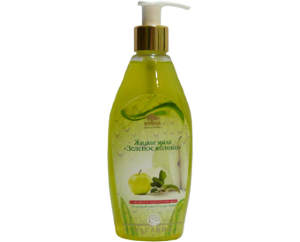 Жидкое мыло «Зелёное яблоко» (продукция компании Raj Rasayana Herbals (Индия)) Жидкое мыло с натуральными питательными компонентами для мягкого очищения и увлажнения кожи