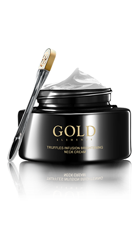 Осветляющий крем для шеи на вытяжке из черного трюфеля  - TRUFFLES INFUSION BRIGHTENING NECK CREAM Крем для шеи и зоны декольте на вытяжке из черного трюфеля обеспечивает лифтинг эффект и омоложение, возвращает коже здоровый и матовый цвет, повышает тонус кожи, разглаживает рельеф, восстанавливает нарушенный липидный барьер