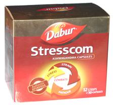 Стресском Дабур (Stresscom Dabur),при нервных расстройствах, стрессах, 120 капсул 