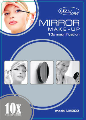  Косметическое зеркало с 10ти-кратным увеличением LM202, Gezatone  Косметическое зеркало с 10ти-кратным увеличением LM202, Gezatone
Компактное косметологическое зеркало Gezatone с десятикратным увеличением и удобной системой крепления на зеркало.