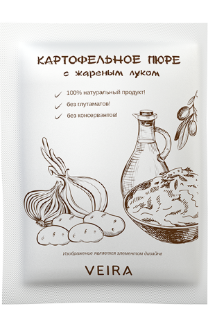 Картофельное пюре с жареным луком 37 гр Продукт моментального приготовления