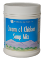 Суп-крем со вкусом курицы (Cream of Chicken Soup Mix) Суп-крем со вкусом курицы - уникальное, сбалансированное, низкокалорийное, полноценное питание, одна порция которого составляет 140 килокалорий и содержит треть суточной нормы всех питательных веществ, необходимых взрослому человеку.