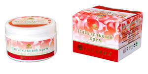 Крем питательный «Расаяна» (продукция компании Raj Rasayana Herbals (Индия)) Нежный аюрведический крем с розой, шафраном и гималайским нардом для питания кожи утром и вечером