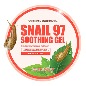 Многофункциональный улиточный гель Snail 97 Soothing Gel Содержит 97% экстракта улиточной слизи. Интенсивно увлажняет, обеспечивает коже мягкость и шелковистость. Регенерирует и защищает кожу от внешних раздражителей. 