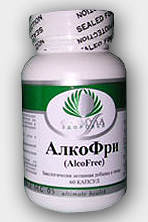 БАД Биодобавка АлкоФри (Алко стоп) от компании Альтера Холдинг • 60 капсул Для подавления влечения к спиртным напиткам, усиления разрушения алкоголя в организме, снижения потребности в спиртном предназначена биологически активная добавка к пище АлкоФри.