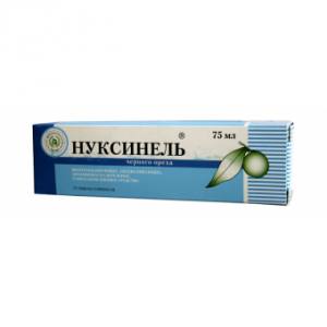 Нуксинель - лечебно-косметический гель на основе черного ореха Нуксинель