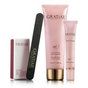 Набор по уходу за ногтями Gratiae - Nail Kit Набор по уходу за ногтями с ароматом яблока, зеленого чая и имбиря (F16A) / с ароматом маракуйя  и лайма (F16B).
